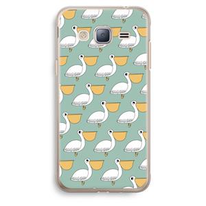 CaseCompany Pelican: Samsung Galaxy J3 (2016) Transparant Hoesje