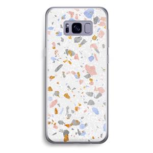 CaseCompany Terrazzo N°8: Samsung Galaxy S8 Plus Transparant Hoesje