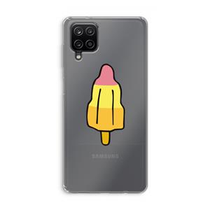 CaseCompany Raketijsje: Samsung Galaxy A12 Transparant Hoesje