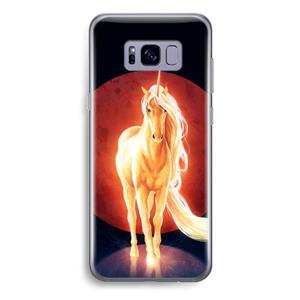CaseCompany Last Unicorn: Samsung Galaxy S8 Plus Transparant Hoesje
