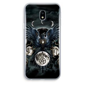 CaseCompany Sinister Wings: Samsung Galaxy J3 (2017) Transparant Hoesje