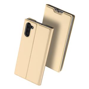 Dux Ducis pro serie slim wallet hoes - Samsung Galaxy Note 10 - Goud