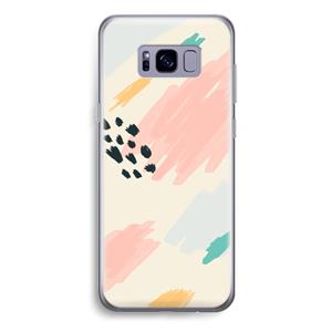 CaseCompany Sunday Chillings: Samsung Galaxy S8 Plus Transparant Hoesje