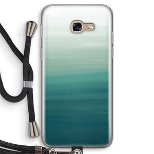 CaseCompany Ocean: Samsung Galaxy A5 (2017) Transparant Hoesje met koord