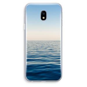 CaseCompany Water horizon: Samsung Galaxy J3 (2017) Transparant Hoesje