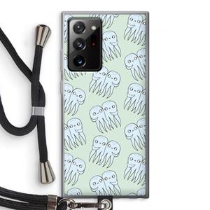 CaseCompany Octopussen: Samsung Galaxy Note 20 Ultra / Note 20 Ultra 5G Transparant Hoesje met koord