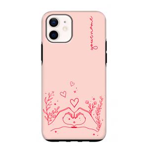 CaseCompany Love is in the air: iPhone 12 mini Tough Case