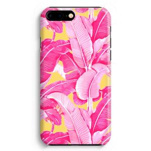 CaseCompany Pink Banana: iPhone 8 Plus Volledig Geprint Hoesje