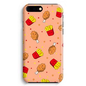 CaseCompany Chicken 'n Fries: iPhone 8 Plus Volledig Geprint Hoesje