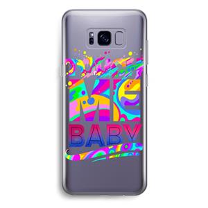 CaseCompany Touch Me: Samsung Galaxy S8 Plus Transparant Hoesje