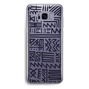 CaseCompany Marrakech print: Samsung Galaxy S8 Plus Transparant Hoesje