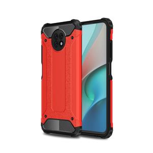 Lunso Armor Guard backcover hoes - Xiaomi Redmi Note 9 - Rood