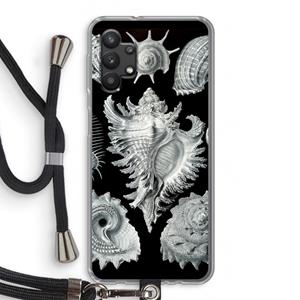 CaseCompany Haeckel Prosobranchia: Samsung Galaxy A32 5G Transparant Hoesje met koord