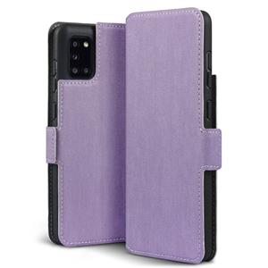 Qubits slim wallet hoes - Samsung Galaxy A31 - Paars