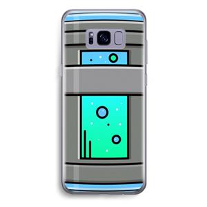 CaseCompany Chug Bottle: Samsung Galaxy S8 Plus Transparant Hoesje
