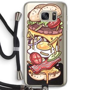 CaseCompany Diet Coke Please: Samsung Galaxy S7 Transparant Hoesje met koord