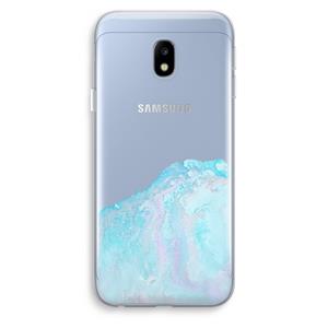 CaseCompany Fantasie pastel: Samsung Galaxy J3 (2017) Transparant Hoesje