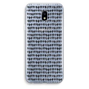 CaseCompany Crazy shapes: Samsung Galaxy J3 (2017) Transparant Hoesje