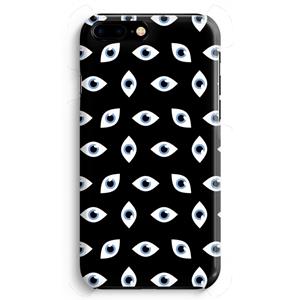 CaseCompany Eyes pattern: iPhone 8 Plus Volledig Geprint Hoesje
