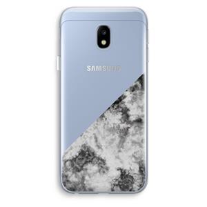 CaseCompany Onweer: Samsung Galaxy J3 (2017) Transparant Hoesje