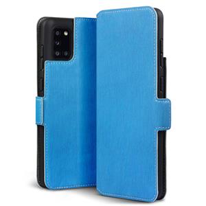 Qubits slim wallet hoes - Samsung Galaxy A31 - Lichtblauw