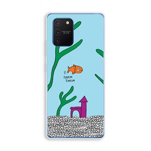 CaseCompany Aquarium: Samsung Galaxy Note 10 Lite Transparant Hoesje