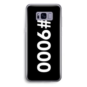 CaseCompany 9000: Samsung Galaxy S8 Plus Transparant Hoesje