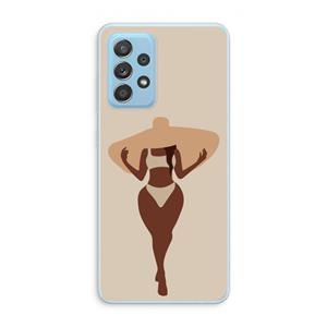 CaseCompany Let's get salty: Samsung Galaxy A73 Transparant Hoesje