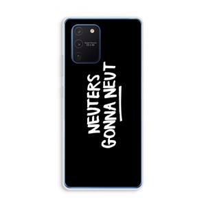 CaseCompany Neuters (zwart): Samsung Galaxy Note 10 Lite Transparant Hoesje