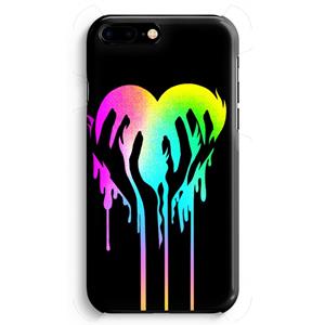 CaseCompany Hold My Heart: iPhone 8 Plus Volledig Geprint Hoesje