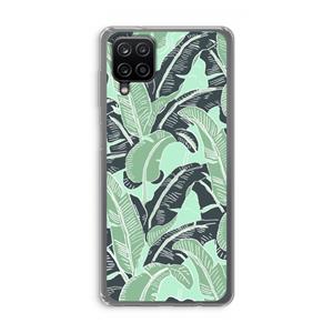 CaseCompany This Sh*t Is Bananas: Samsung Galaxy A12 Transparant Hoesje