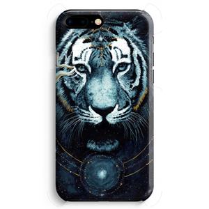 CaseCompany Darkness Tiger: iPhone 8 Plus Volledig Geprint Hoesje