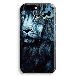 CaseCompany Darkness Lion: iPhone 8 Plus Volledig Geprint Hoesje