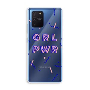 CaseCompany GRL PWR: Samsung Galaxy Note 10 Lite Transparant Hoesje