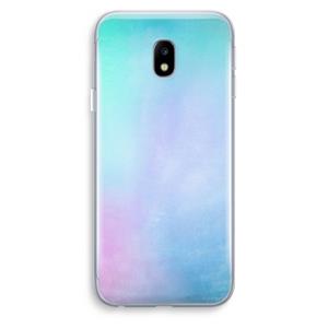 CaseCompany mist pastel: Samsung Galaxy J3 (2017) Transparant Hoesje
