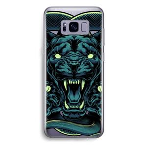 CaseCompany Cougar and Vipers: Samsung Galaxy S8 Plus Transparant Hoesje
