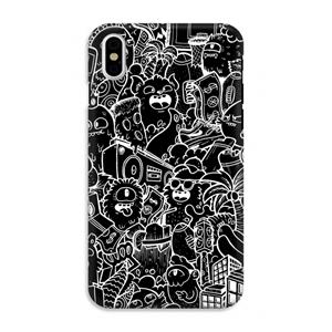 CaseCompany Vexx Black City : iPhone XS Tough Case