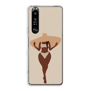 CaseCompany Let's get salty: Sony Xperia 1 III Transparant Hoesje