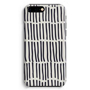 CaseCompany Moroccan stripes: iPhone 8 Plus Volledig Geprint Hoesje