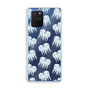 CaseCompany Octopussen: Samsung Galaxy Note 10 Lite Transparant Hoesje