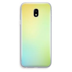 CaseCompany Minty mist pastel: Samsung Galaxy J3 (2017) Transparant Hoesje