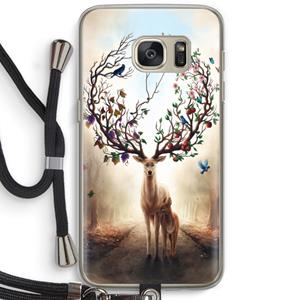 CaseCompany Seasons Change: Samsung Galaxy S7 Transparant Hoesje met koord