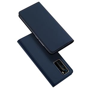 Dux Ducis pro serie - slim wallet hoes - Huawei P40 Pro - Blauw