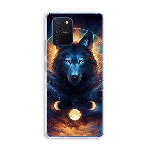 CaseCompany Wolf Dreamcatcher: Samsung Galaxy Note 10 Lite Transparant Hoesje
