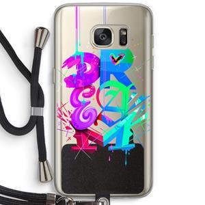 CaseCompany Dream: Samsung Galaxy S7 Transparant Hoesje met koord