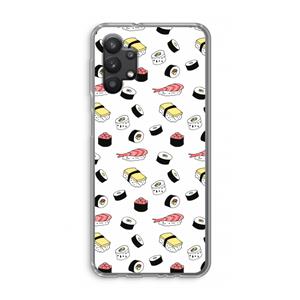 CaseCompany Sushi time: Samsung Galaxy A32 5G Transparant Hoesje