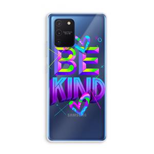 CaseCompany Be Kind: Samsung Galaxy Note 10 Lite Transparant Hoesje