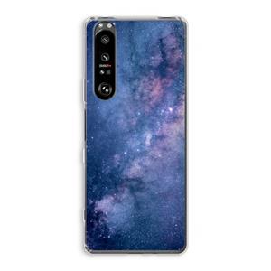 CaseCompany Nebula: Sony Xperia 1 III Transparant Hoesje