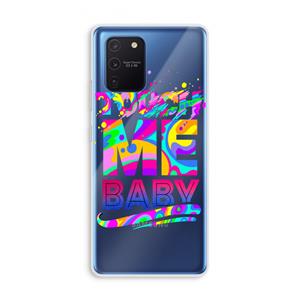 CaseCompany Touch Me: Samsung Galaxy Note 10 Lite Transparant Hoesje
