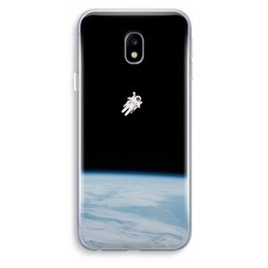 CaseCompany Alone in Space: Samsung Galaxy J3 (2017) Transparant Hoesje